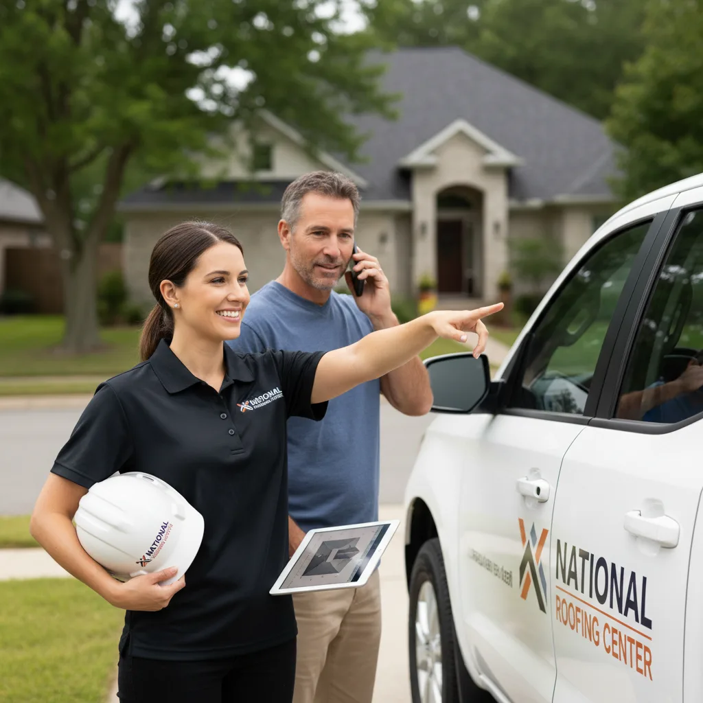 National Roofing Center customer support in Strunk